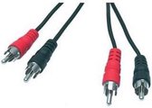 kabel 2rca naar 2rca 1.5mtr connect