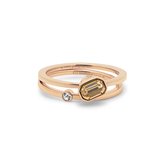 Melano Twisted Call It Even ring set - dames - rosekleurig - maat 54
