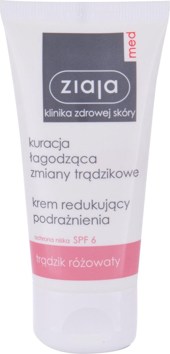 Ziaja Med Acne Treatment Soothing Spf6 Day Cream 50 Ml