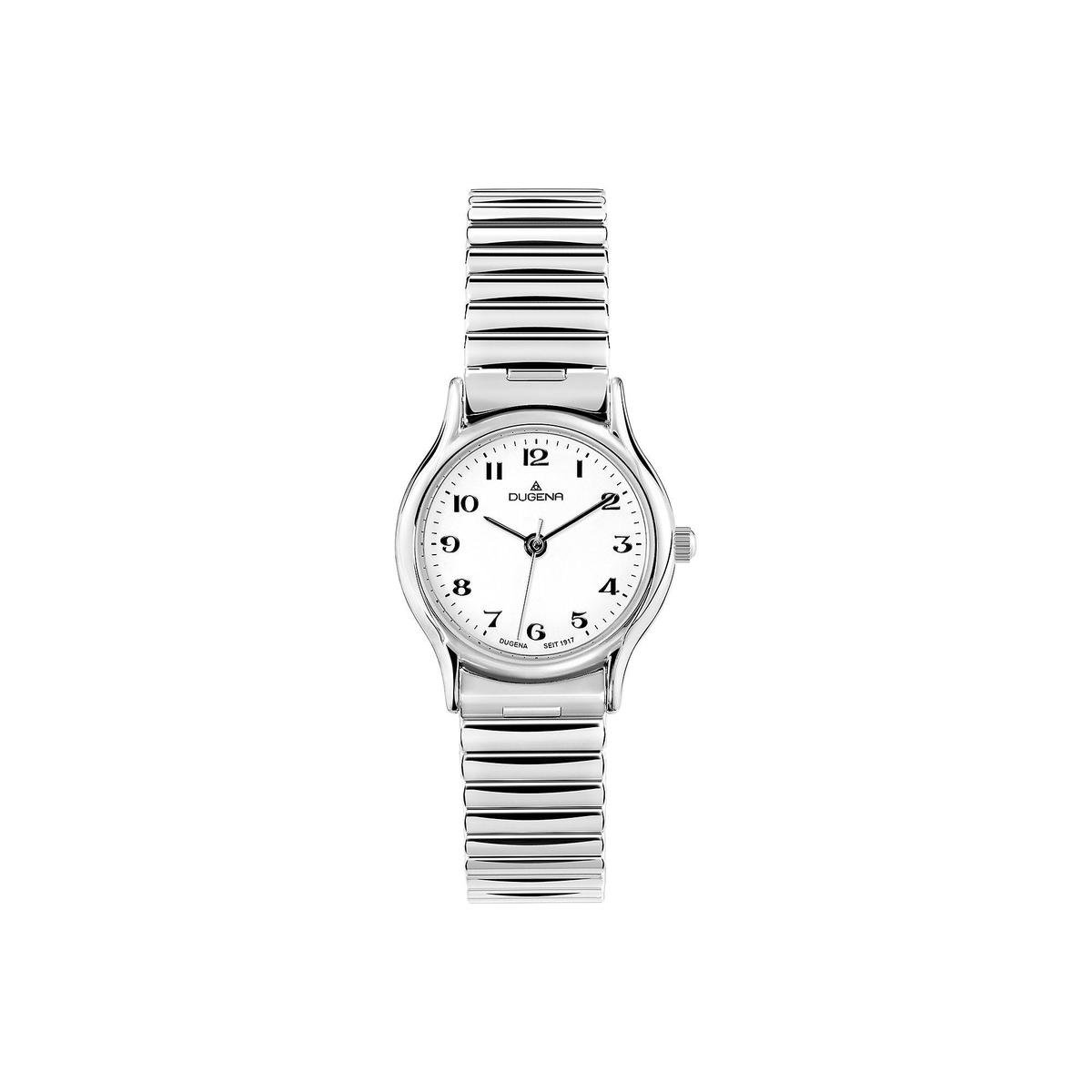 Dugena Dames horloge analoog quartz One Size Zilver 32001999