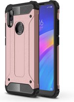 Magic Armor TPU + PC Combinatie Case voor Xiaomi Redmi 7 (Rose Gold)