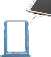 Dubbel SIM-kaartvak voor Geschikt voor Xiaomi Mi 6X (blauw)