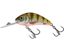 Salmo Rattlin Hornet Floating - Plug - Yellow Holo Perch - 6.5cm - Geel
