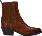 Verton Sarto200 Enkellaarsjes - Enkelboots - Dames - Cognac - Maat 41