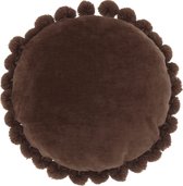 Unique Living sierkussen - Stig - 40Øcm - bison brown