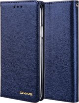 Voor iPhone 11 Pro Max CMai2 Zijde Textuur Horizontaal Flip Leren Tas met Houder & Kaartsleuven & Fotolijst & Portemonnee (Koningsblauw)