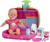 Babypop met Accessoires Nenuco Trolley Famosa