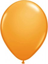 25 Milieuvriendelijke latex oranje ballonnen.