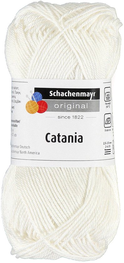 Veritas Schachenmayr Breiwol Catania Klassiek 10-Pack - 100% Katoen Ecru