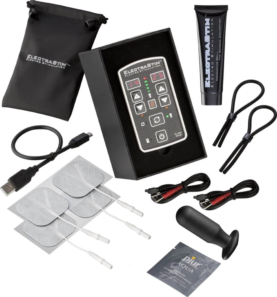 Goedkoopste ElectraStim Flick Duo Stimulator Multi-Pack