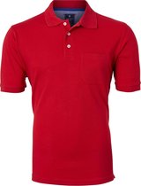 Redmond regular fit poloshirt - rood - Maat: 5XL