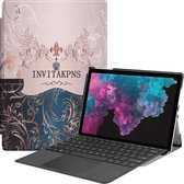 Microsoft Surface Pro 7 hoes - Tri-Fold Book Case - Invitakpns