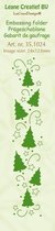 LeCrea - Border embossing folder Christmas trees 35.1024  24x123mm