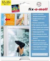 Fix-o-moll Raamisolatie Set Isolatie voor Ramen (enkellaags) - Isolatie voor beglazing - 1.7x1.5m