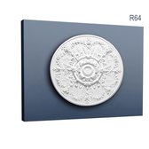 Rosace Décoration de plafond Elément de stuc Orac Decor R64 LUXXUS Elément décoratif blanc 95 cm diamètre