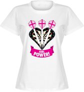Darts Girl Power Dames T-Shirt - Wit - M