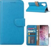 Xssive Hoesje voor Samsung Galaxy Note 10 Plus - Book Case - Turquoise