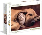 Clementoni Legpuzzel - High Quality Puzzel Collectie - Cuddles - 500 Stukjes, puzzel volwassenen