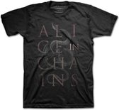 Alice In Chains Heren Tshirt -L- Snakes Zwart
