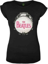 The Beatles - Drum Dames T-shirt - L - Zwart