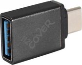 OTG Host converter USB C (male) naar normaal USB A 2.0/3.0 (female), adapter / verloopstekker On The Go