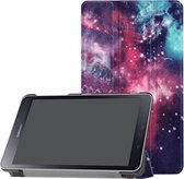 3-Vouw sleepcover hoes - Samsung Galaxy Tab A 8.0 inch (2019) - Galaxy