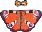 Dagpauwoog vlinder verkleedset voor meisjes
