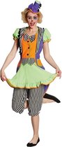Rubie's Verkleedkostuum Clown Dames Multicolor Maat 44