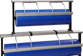 Papierrolhouder OPZETmodel tbv tafelmodel Serie 200 Alu- Breedte 50 cm - m lang - Breedte 50  cm  - Kartel mes voor folie -