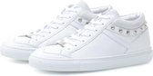 KUNOKA Selena white stud - Sneakers Dames - maat 39 - Wit
