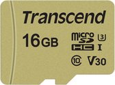 Transcend 16GB UHS-I U3 flashgeheugen MicroSDHC Klasse 10