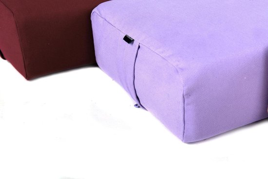 TriYoga bolster, groot natur Meditatiekussen YOGISTAR van YOGISTAR — afbeelding 4