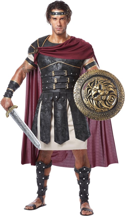 "Romeinse gladiator kostuum voor mannen - Verkleedkleding - Large"