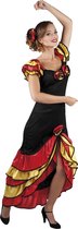 Boland - Volwassenenkostuum Rumba vrouw - Multi - M - Volwassenen - Flamenco danseres