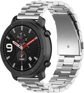 Universeel 20MM Horloge Bandje / Smartwatch Bandje Schakels Roestvrij Staal Zilver