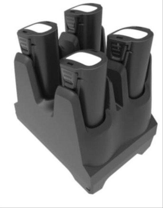 Zebra Batterieladestation, 4-Fach Batterieladestation, Ladefächer: 4x Batterie, separat bestellen: Netzteil, Netzkabel, passend für: TC8000 (SAC-TC8X-4SCHG-01)