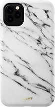 LAUT - iPhone 11 Hoesje - Back Case HUEX Marble Wit