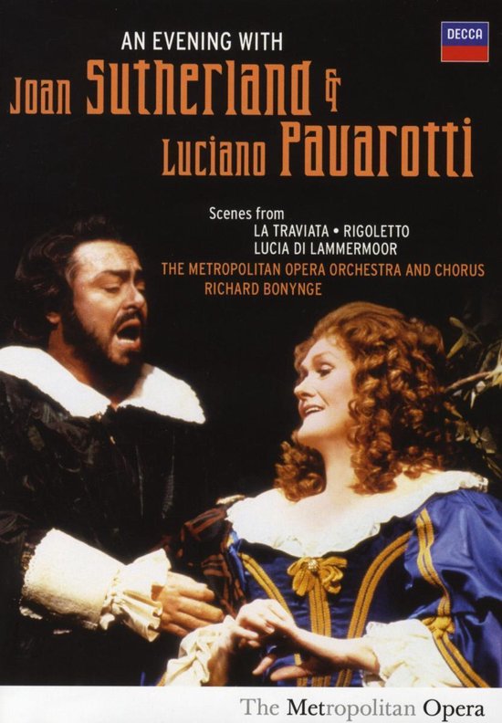 Cover van de film 'Pavarotti, Luciano/Joan Sutherland - An Evening With'