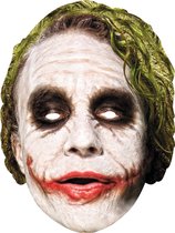 RUBIES FRANCE - Kartonnen Joker Dark Knight masker - Maskers > Half maskers