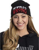 Marvel American Horror Story Beanie muts The World Is Wrong Zwart