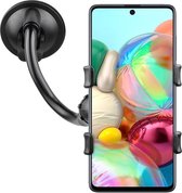 Shop4 - Samsung Galaxy A71 Autohouder Autohouder Klem Zwart