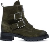 Sacha - Dames - Biker boots groen - Maat 38