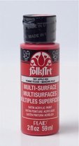 Multi-surface Acrylverf - 2901 Apple Red - Folkart - 59 ml