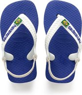 Havaianas Baby Brasil Logo Unisex Slippers - Marine Blue - Maat 23/24