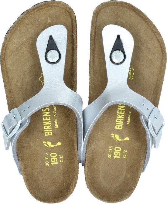 Birkenstock Slippers Kinderen Gizeh - 043853 Silver