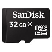 Sandisk MicroSD kaart 32 GB + fotoadapter