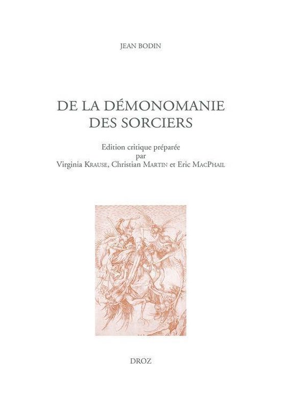 Travaux d'humanisme et Renaissance - De la démonomanie des  ... - cover
