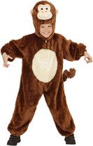 Costume Singe & Gorille & Babouin & King Kong | Combinaison avec capuche et masque 98 centimètres Costume enfant singe effronté | Taille 98 | Costume de carnaval | Déguisements