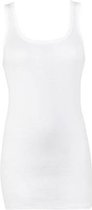 Beeren singlet hemd dames - Katoen - Carola - 44 - Wit