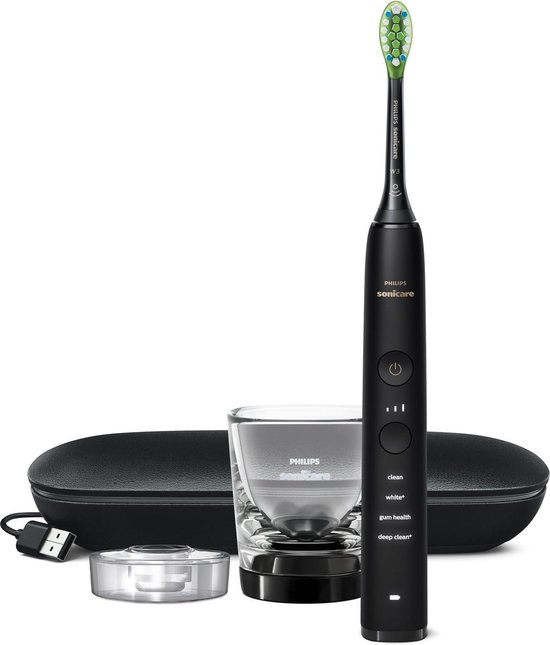 Philips Sonicare DiamondClean 9000 - elektrische tandenborstel - Mat zwart |
